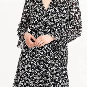 J.Crew Printed Floral Dress